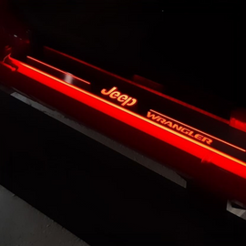 LED Illuminated Door Sill Panels – Jeep Wrangler JL 2018+ inscription Jeep Wrangler (Set of 4)