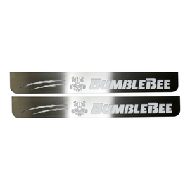 LED door sills made of polished stainless steel Tip 1 Chevrolet Camaro 5 2009-2015 Bumblebee 2 pcs included