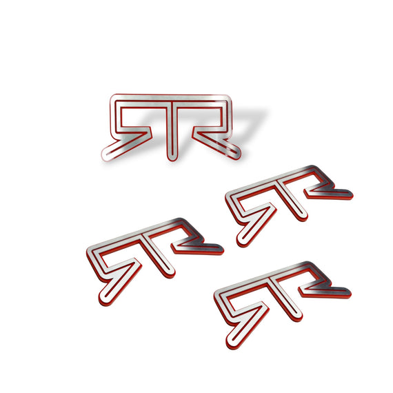 Ford Mustang RTR emblem Set (trunk+grille+fender 2pcs.)
