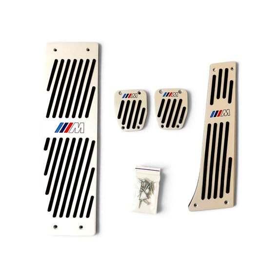 BMW E12, E21, E30, E32, E34, E36, E38, E39, E53 Pedal Covers