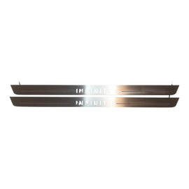 LED door sills made of polished stainless steel Infiniti Coupe G37 2 pcs.