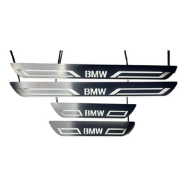 LED door sills made of polished stainless steel LED door sills made of polished stainless steel BMW X6 e71 BMW (2008-2014)4 PCS.