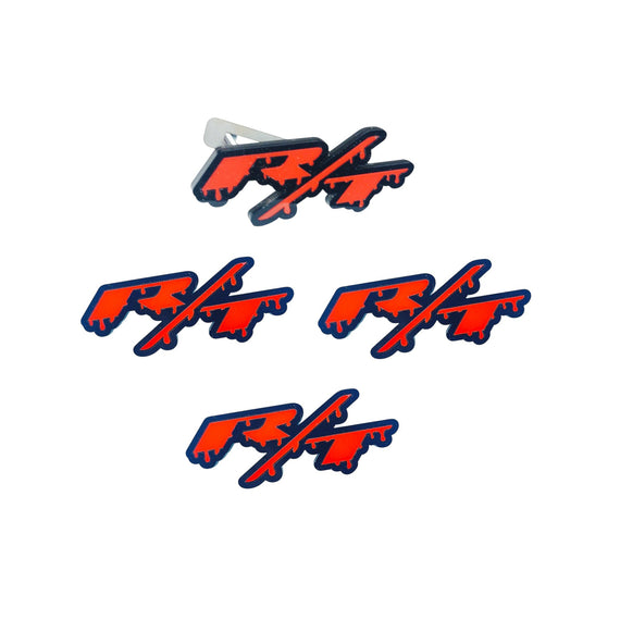 Dodge Charger ,Challenger,Durango RT Blood Set emblem (Grille,Trunk,Fender 2pcs.)
