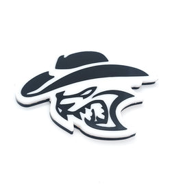Universal Hellcat (Cat) Car Emblem | Lucky Car Decoration | Emblem for Grille, Fender, Trunk | Plastic Car Accessory