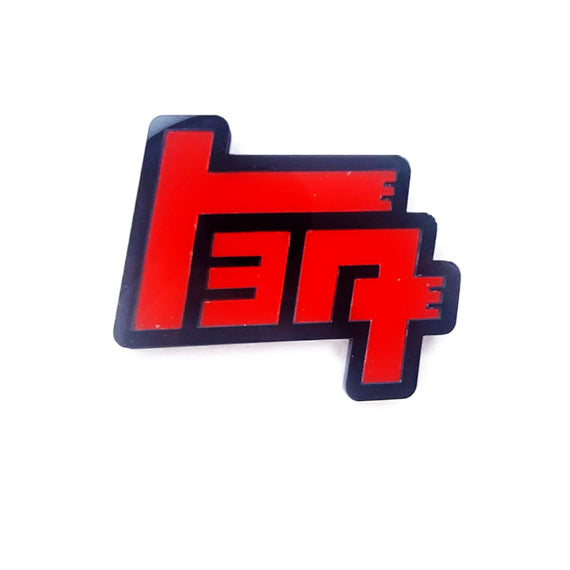Universal  TEQ Car Emblem | Lucky Car Decor | Grille Fender Trunk Emblem | Plastic Car Accessory