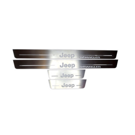 LED Illuminated Door Sill Panels – Jeep Wrangler JL 2018+ inscription Jeep Wrangler (Set of 4)