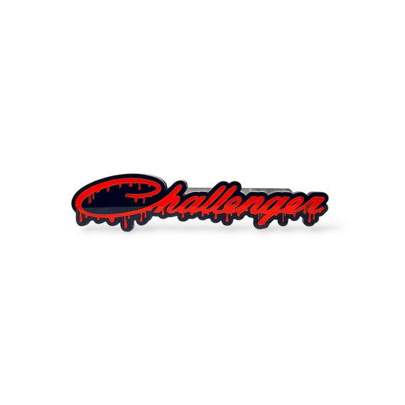 Dodge Challenger Blood Trunk emblem