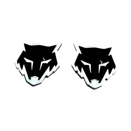 Badge Ford Mustang GT500,S550,Coyote Fender 2pcs. emblem for car decoration