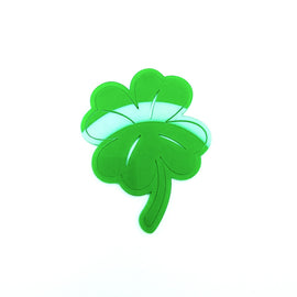 Universal Clover Car Emblem | Shamrock Auto Badge | Lucky Car Decor | Grille Fender Trunk Emblem | Plastic Car Accessory