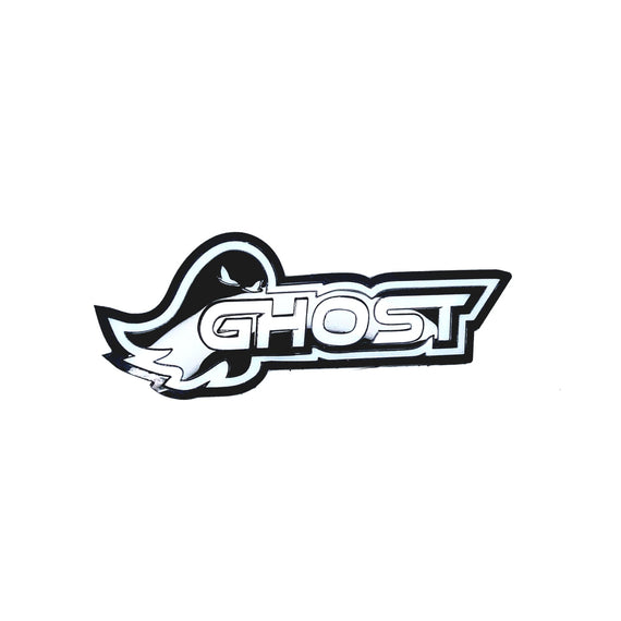 Universal GHOST Car Emblem | Lucky Car Decoration | Emblem for Grille, Fender, Trunk | Plastic Car Accessory