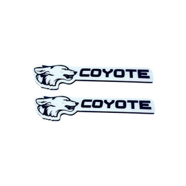 Badge Ford Mustang Wolf Coyote Fender 2pcs. emblem for car decoration