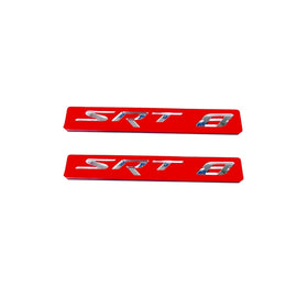 Set Trunk,Grille, 2 pcs Fender Emblem for Car Decoration Dodge,Jeep,Chrysler logo SRT8