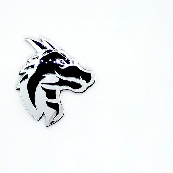 Universal Dragon Car Badge | Grille & Fender Emblem | Plastic  Auto Badge | Custom Car Decor