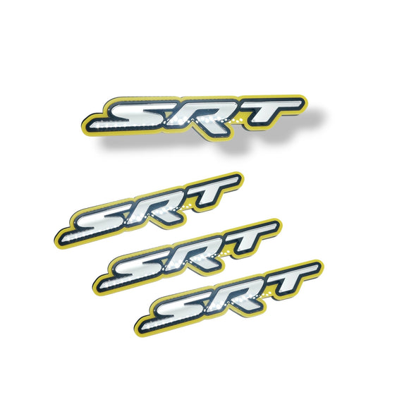 Set Trunk,Grille, 2 pcs Fender Emblem for Car Decoration Dodge,Jeep,Chrysler logo SRT