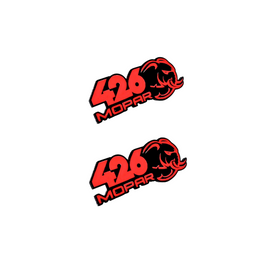 Dodge Mopar 426 Fender Emblem for Car Decoration