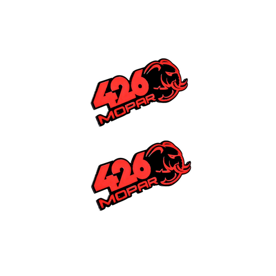 Dodge Mopar 426 Fender Emblem for Car Decoration
