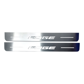 LED door sills made of polished stainless steel FORD EDGE 2 (2015-2024) 2 PCS.