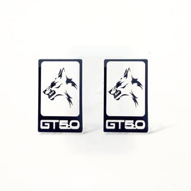 Badge Ford Mustang Wolf Coyote Fender 2pcs., emblem for car decoration