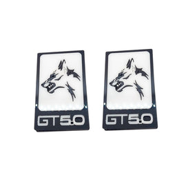 Badge Ford Mustang Wolf Coyote GT5.0 Fender 2pcs. emblem for car decoration