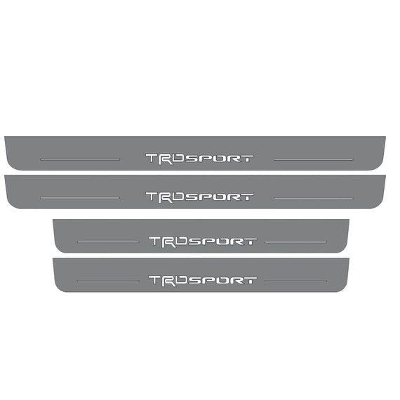 LED door sills made of polished stainless steel Toyota TRD Sport 4 pcs.