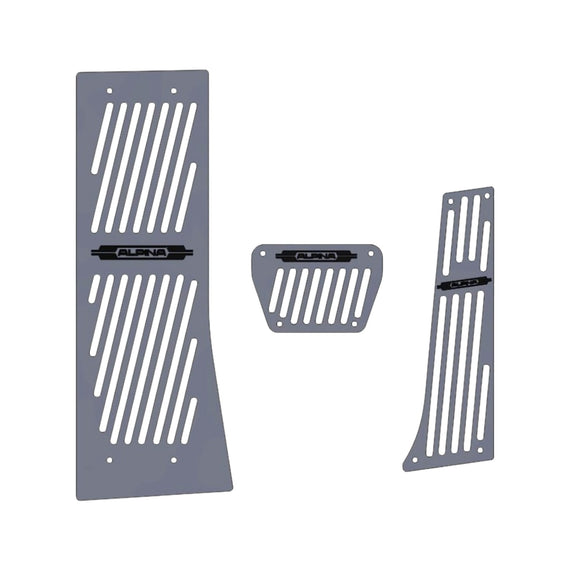 ///M-Style Aluminum Pedal Covers for BMW E24 (1979–1989) — High-Performance Set with Anti-Slip Finish
