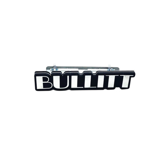Сustom Acrylic Emblems for Ford Mustang Bullitt  Grille Badges